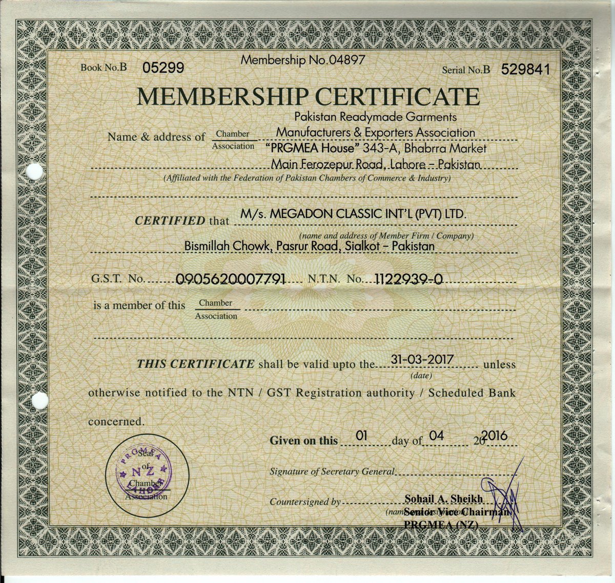 Certificate4